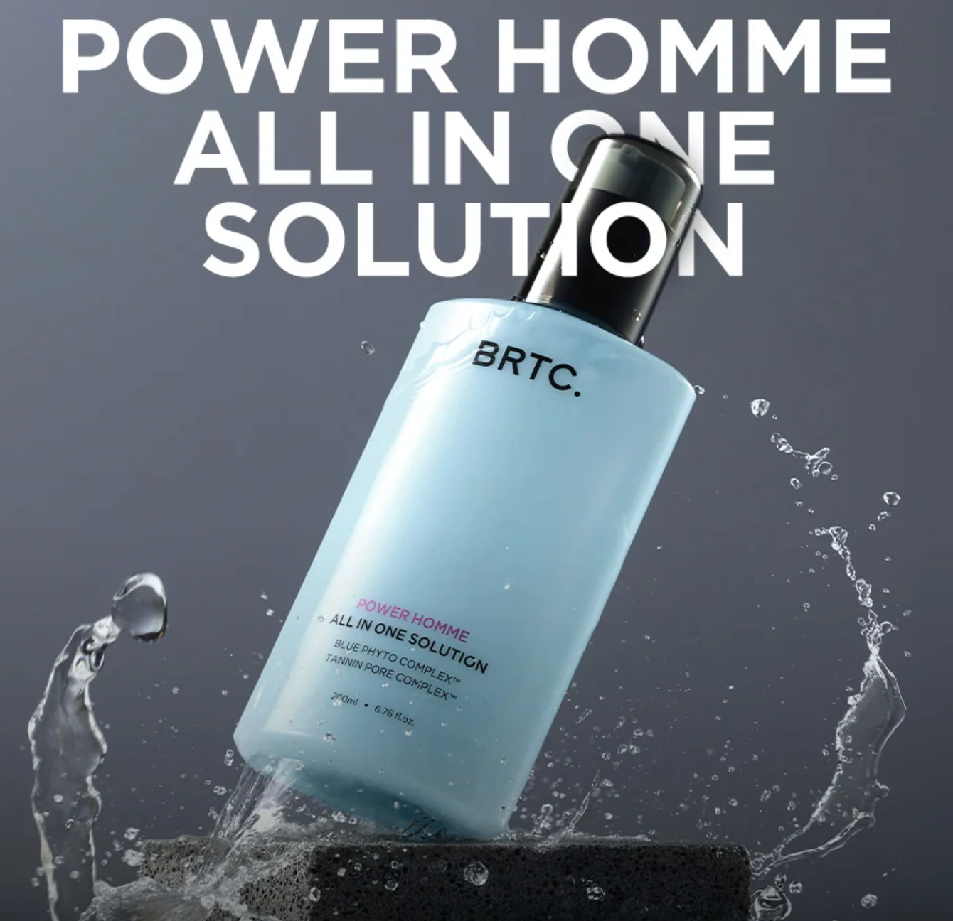 BRTC Power Homme All-In-One Lotion Moisture Fresh Set (200ml + 50ml)