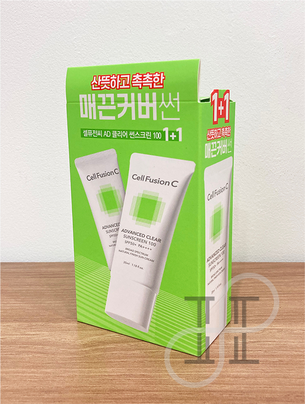 Cell Fusion C Advanced Clear Sunscreen (35ml+35ml Set)