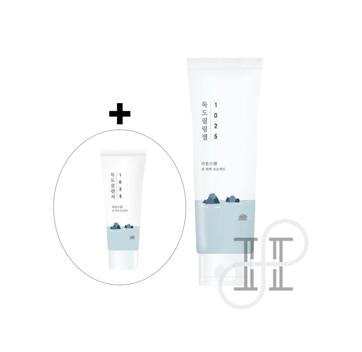 【ROUND LAB】 1025 Dokdo Peeling Gel 120mL Special Set (+Cleanser 20mL)