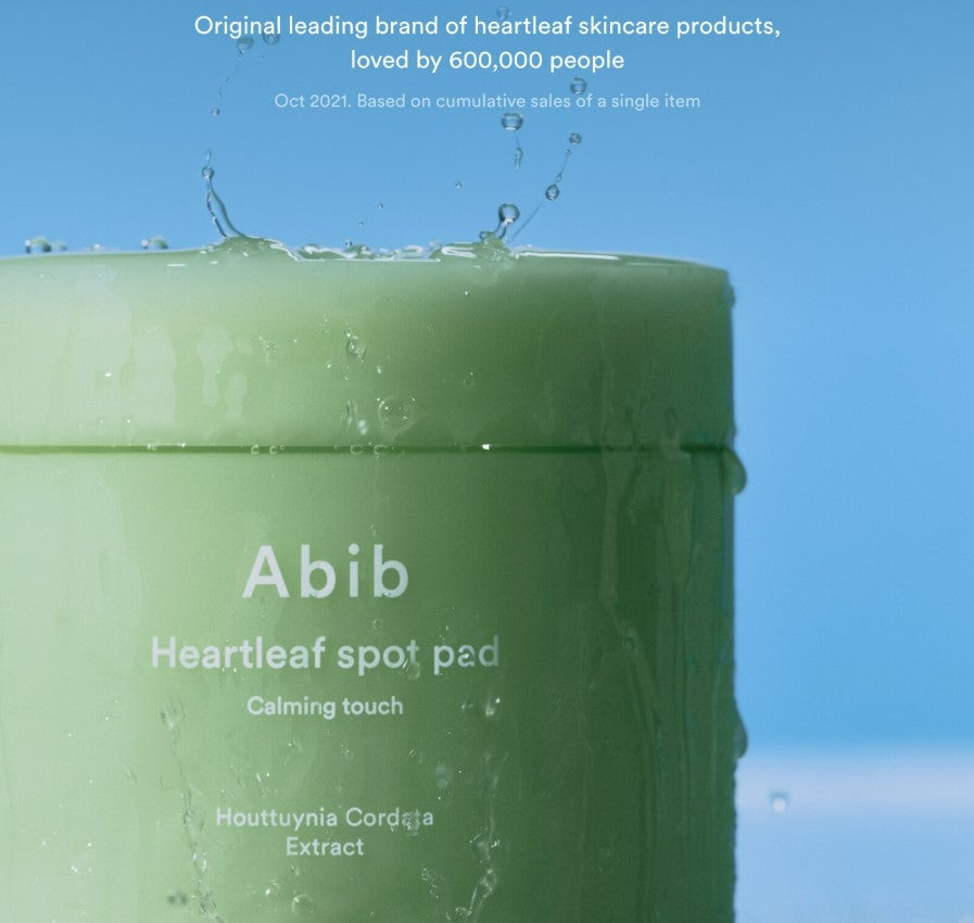 【Abib】 Heartleaf spot pad Calming touch (large capacity) 250ml 140pads