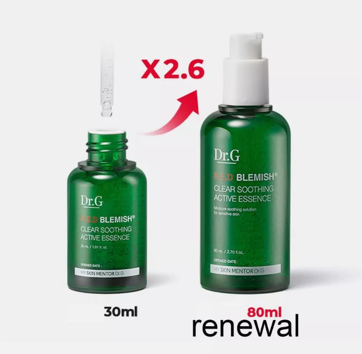 【Dr.G】 Red Blemish Clear Soothing Active Essence 80ml