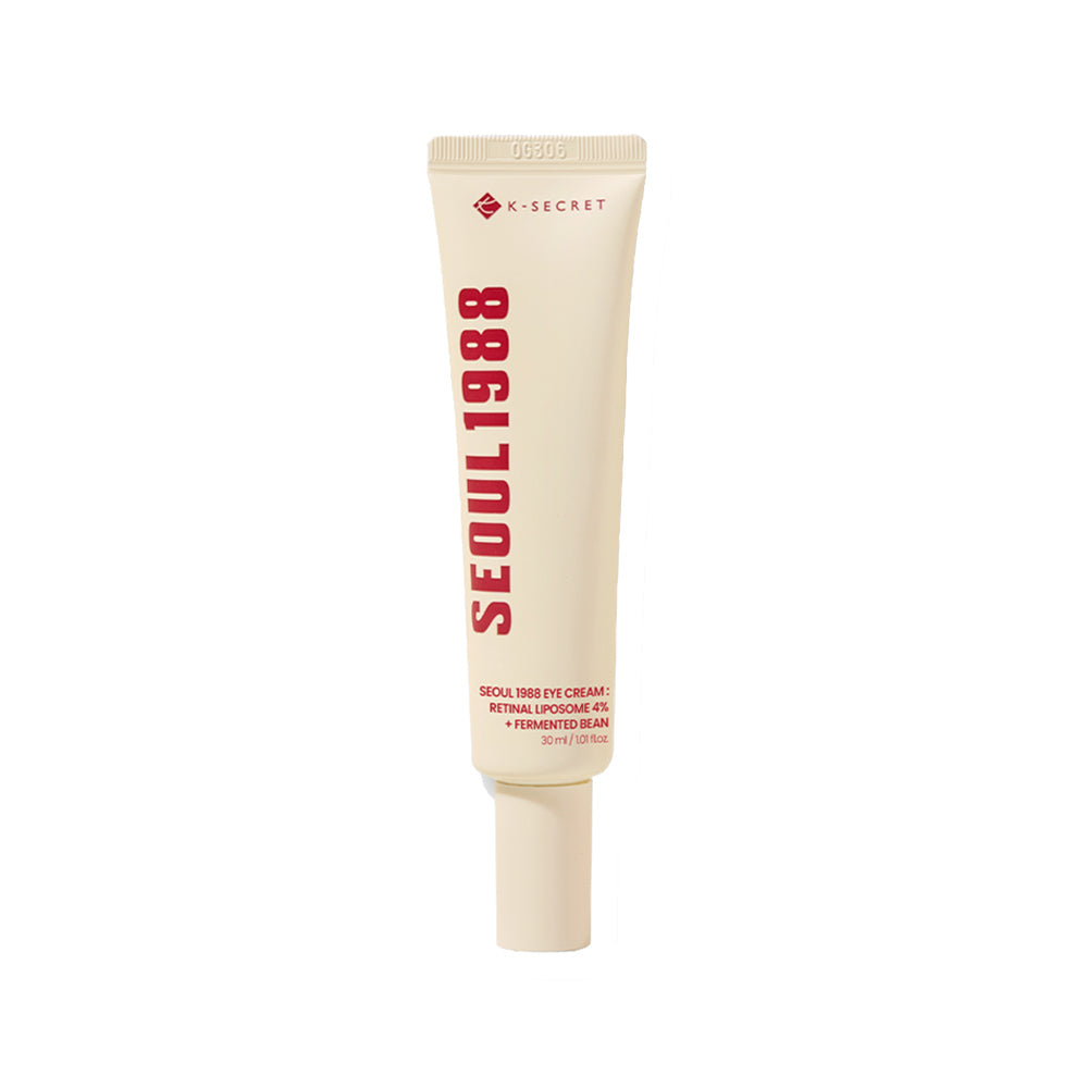 #SEOUL1988 #EyeCream #RetinalLiposome #FermentedBean #AntiAging #WrinkleCare #Kbeauty #EyeTreatment #RetinalSkincare #FirmingEyeCream #SeoulHeraldSilver