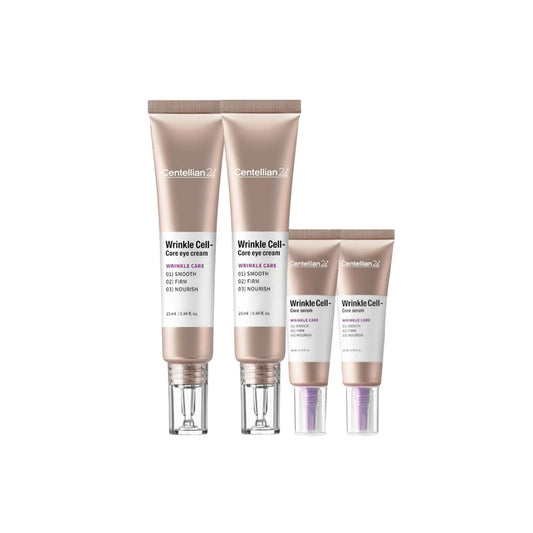 #Centellian24 #WrinkleCellCore #EyeCreamSet #Kbeauty #AntiAging #WrinkleCare #QuinoaExtract #FirmingEyeCream #KoreanSkincare #CoreSerum #HygienicSkincare #EyeRoutine