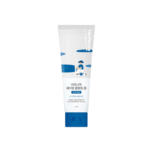 #ROUNDLAB #ForMen #BirchJuice #ShavingFoam #CleansingFoam #Kbeauty #MensGrooming #AllInOneCleanser #KoreanSkincare #InjeBirchSap #PoreCare #SensitiveSkin