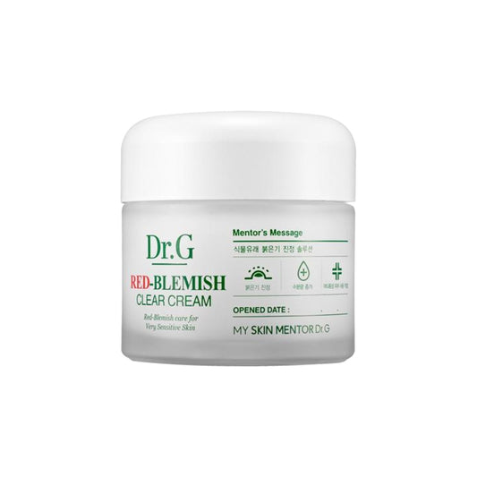 #DrG #RedBlemish #ClearCream #CicaSoothing #Kbeauty #Skincare #VeganSkincare #SensitiveSkin #AcneSafe #Moisturizer #KoreanCosmetics