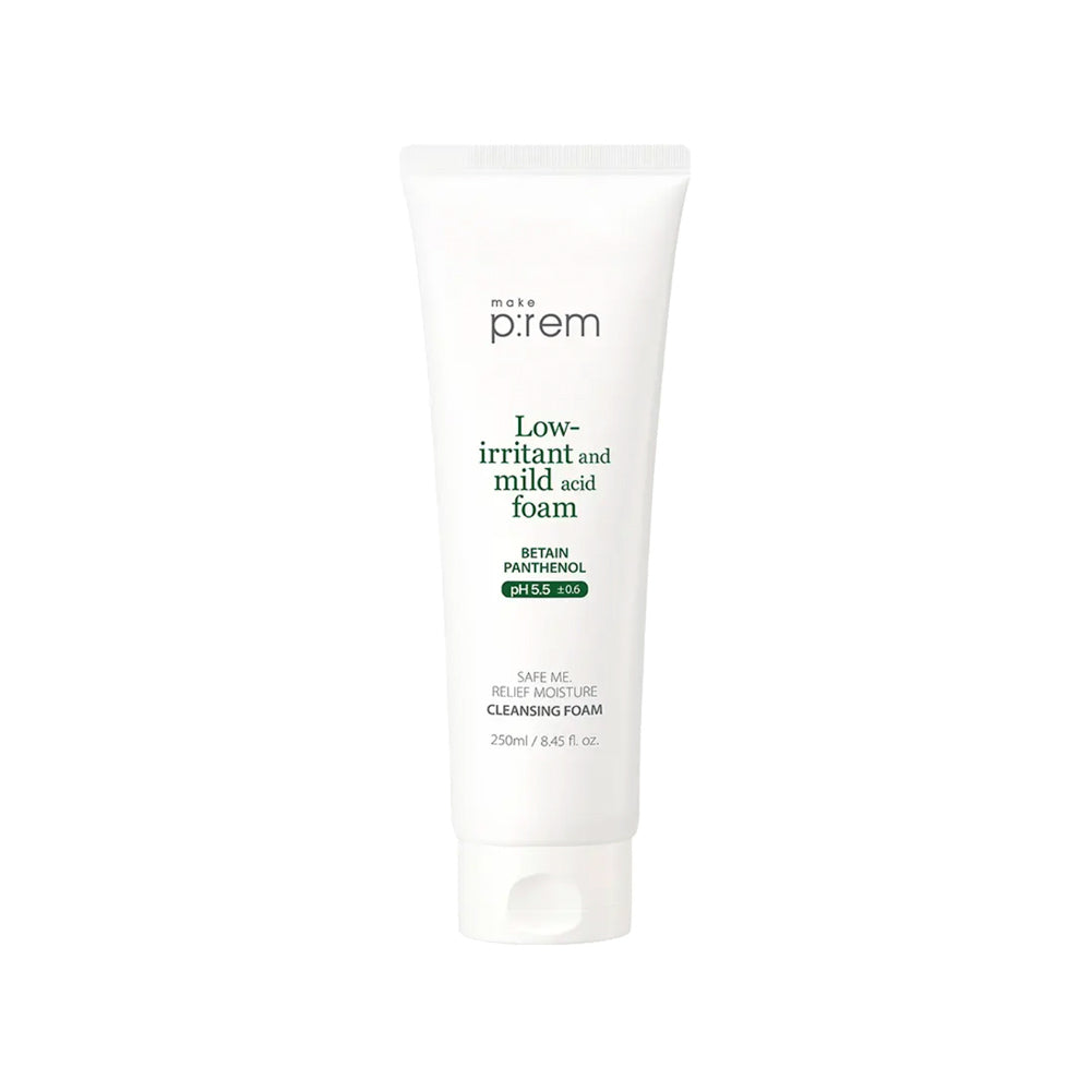 #makeprem #Safeme #CleansingFoam #LowPHCleanser #Kbeauty #SensitiveSkin #MoistureCleanser #KoreanSkincare #CleanBeauty #DailyCleanser #HydratingWash #PoreCare