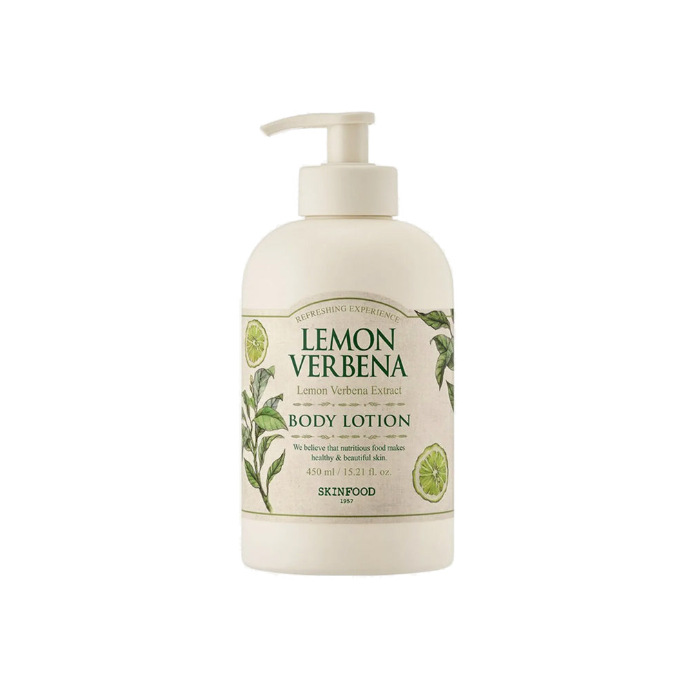 #SKINFOOD #LemonVerbena #BodyLotion #Kbeauty #CitrusSkincare #RefreshingMoisture #CoolingLotion #KoreanBodyCare #DailyHydration #EcoFriendlyPackaging #NaturalScent #BodyCareRoutine