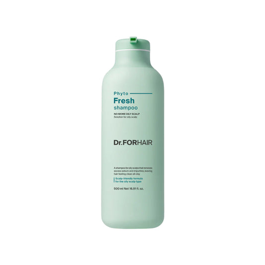 #DrFORHAIR #PhytoFresh #OilyScalpShampoo #Kbeauty #SebumControl #MicellarShampoo #CoolingShampoo #KoreanHaircare #ScalpOdor #RefreshingShampoo #PlantBasedSkincare #HealthyScalp