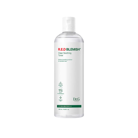 #DrG #RedBlemish #SoothingToner #Kbeauty #CicaToner #SensitiveSkin #AcneSafe #LargeCapacity #KoreanSkincare #ExfoliatingToner #SkinBarrier #HydratingRoutine #TonerPack