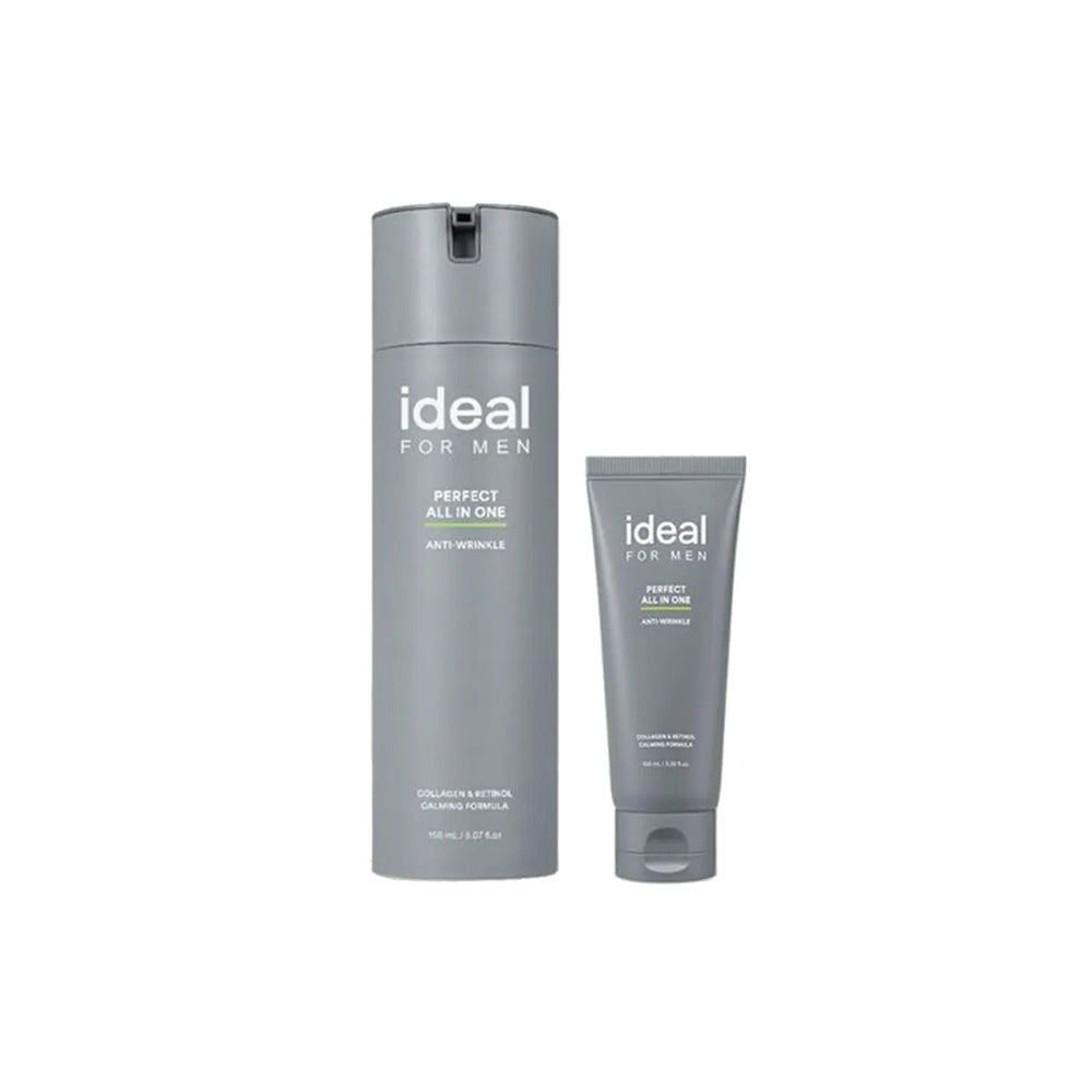 #IdealForMen #PerfectAllInOne #MensSkincare #Kbeauty #AllInOneSolution #MensGrooming #HyaluronicAcid #Panthenol #AntiWrinkle #SkinBrightening #KoreanSkincareForMen #HydrationBoost