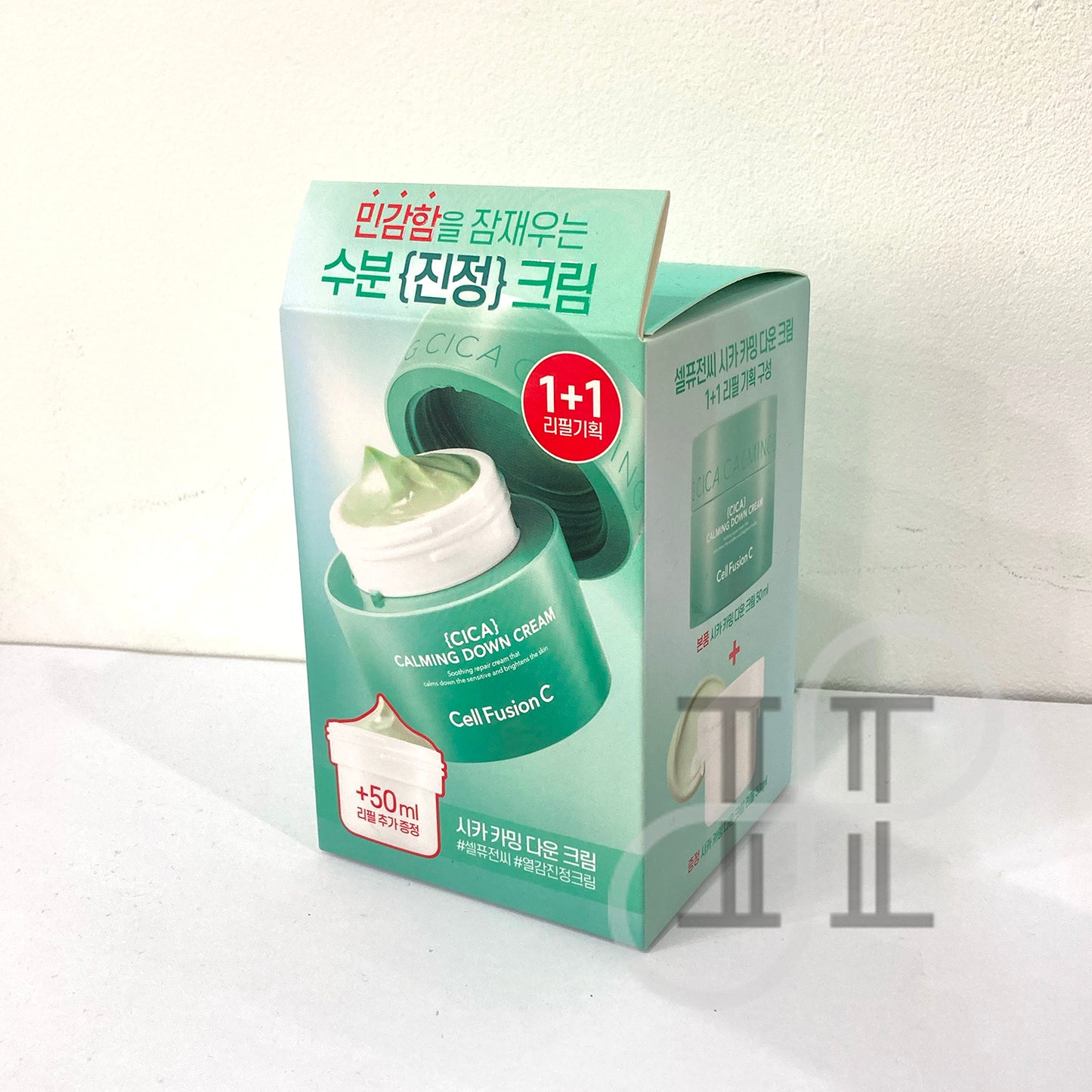 [CELL FUSION C ] Cica Calming Down Cream / 50ml + 50ml(refill)