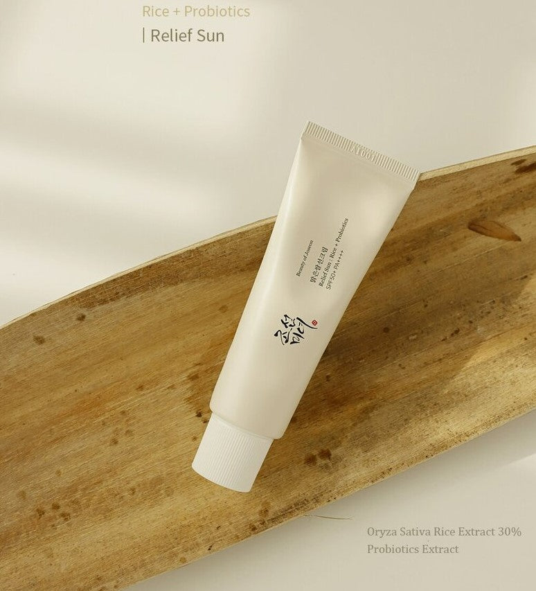 【Beauty of Joseon】 Relief Sun : Rice + Probiotics SPF50+ PA++++ 50ml