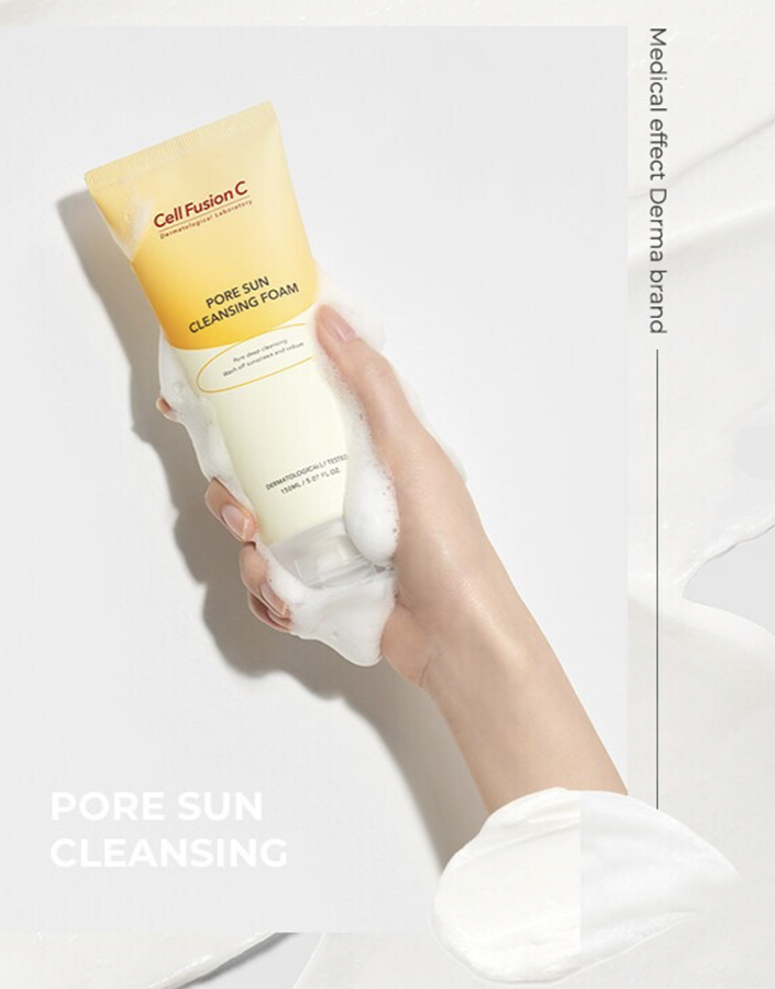 Cell Fusion C Pore Sun Cleansing Foam 150ml
