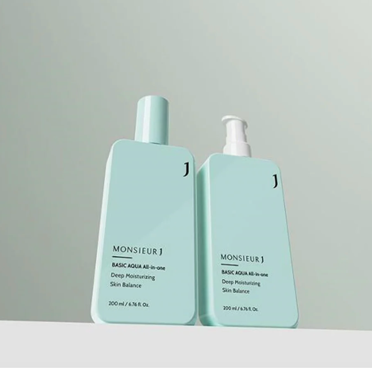 MONSIEUR J Basic Aqua All-in-One Special Set (200ml + 200ml Refill)