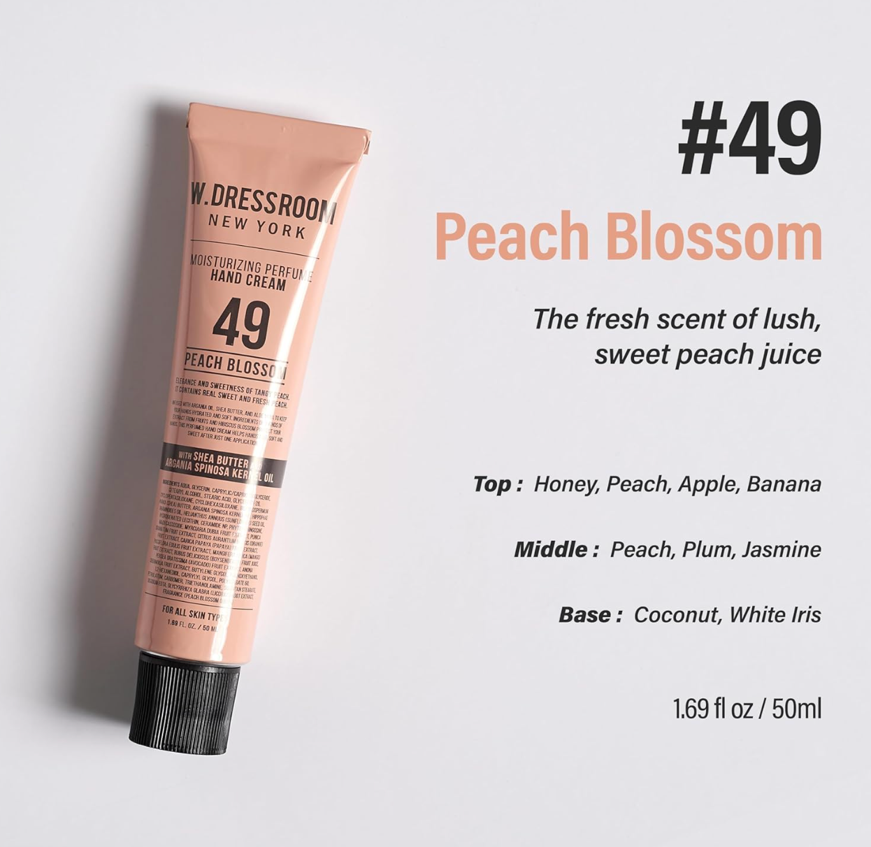 【W.DRESSROOM】 Perfume Hand Cream 50ml