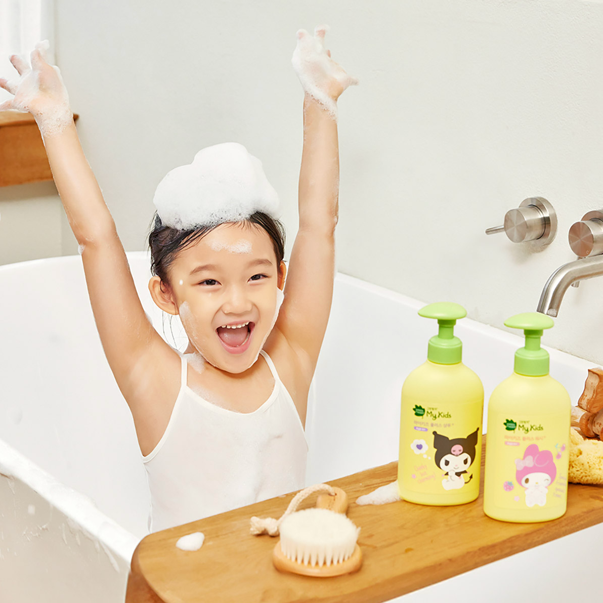 【GREEN FINGER】 My Kids Plus Wash (Age 4+) 320ml