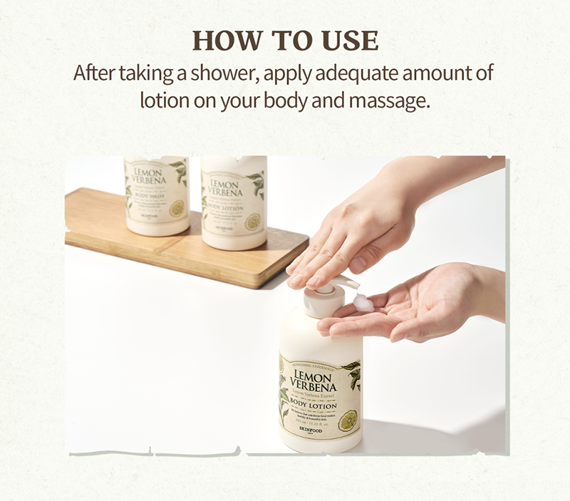 SKINFOOD Lemon Verbena Body Lotion 450ml