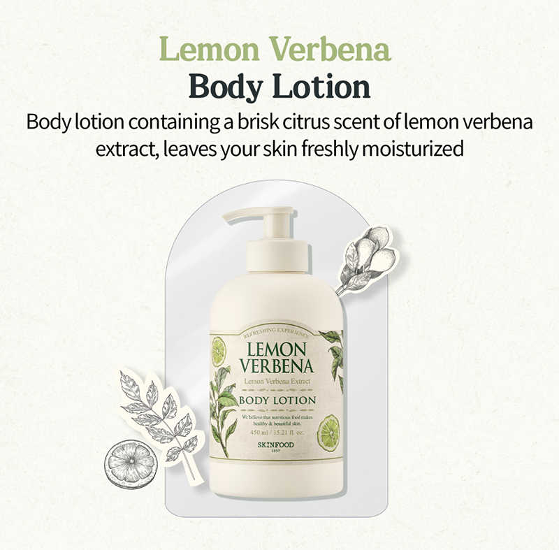 SKINFOOD Lemon Verbena Body Lotion 450ml