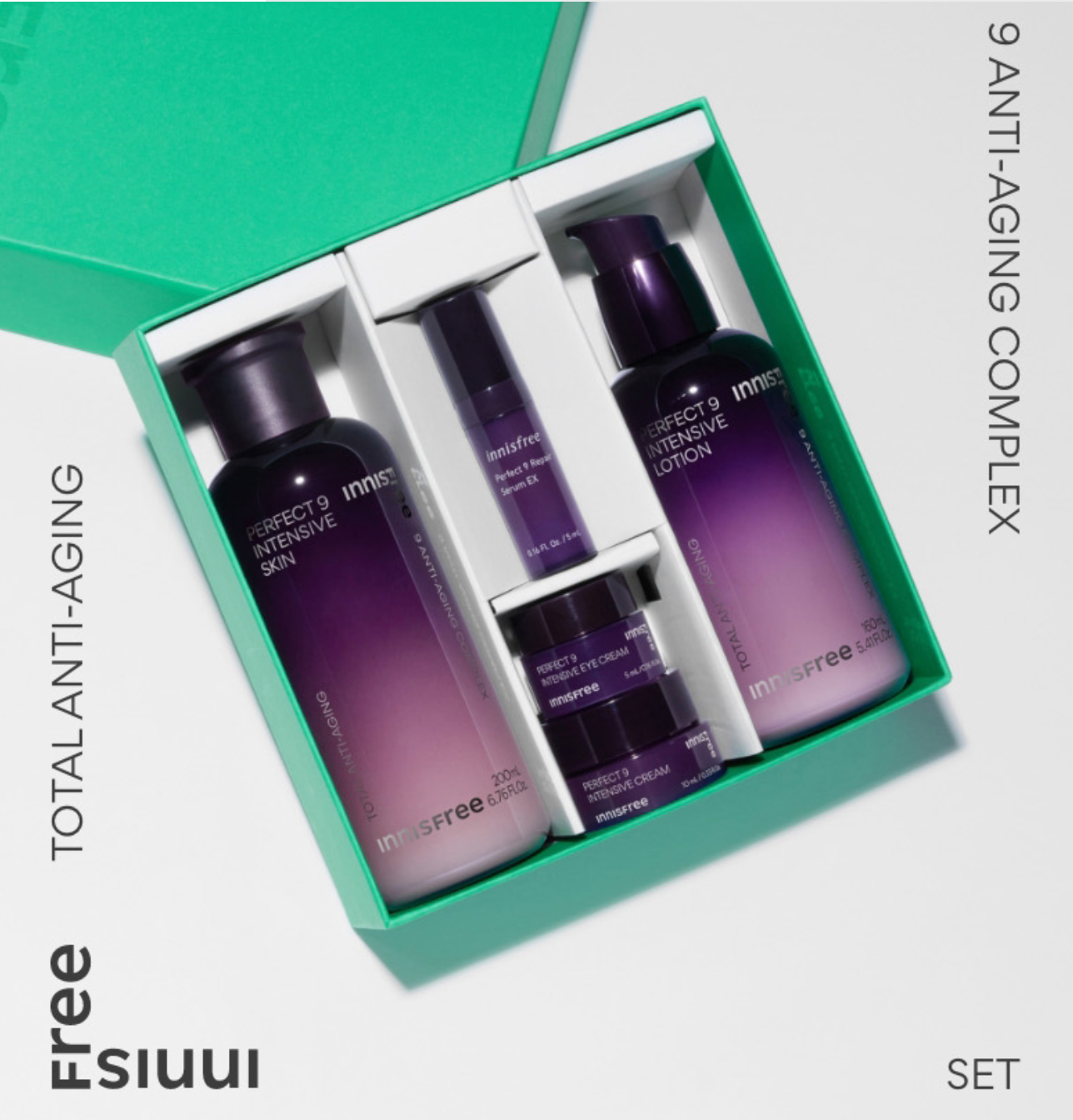 innisfree Perfect 9 Intensive Skincare Set (5 Items)
