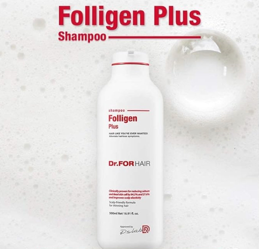 【Dr.FORHAIR】 Folligen Plus Shampoo 500ml