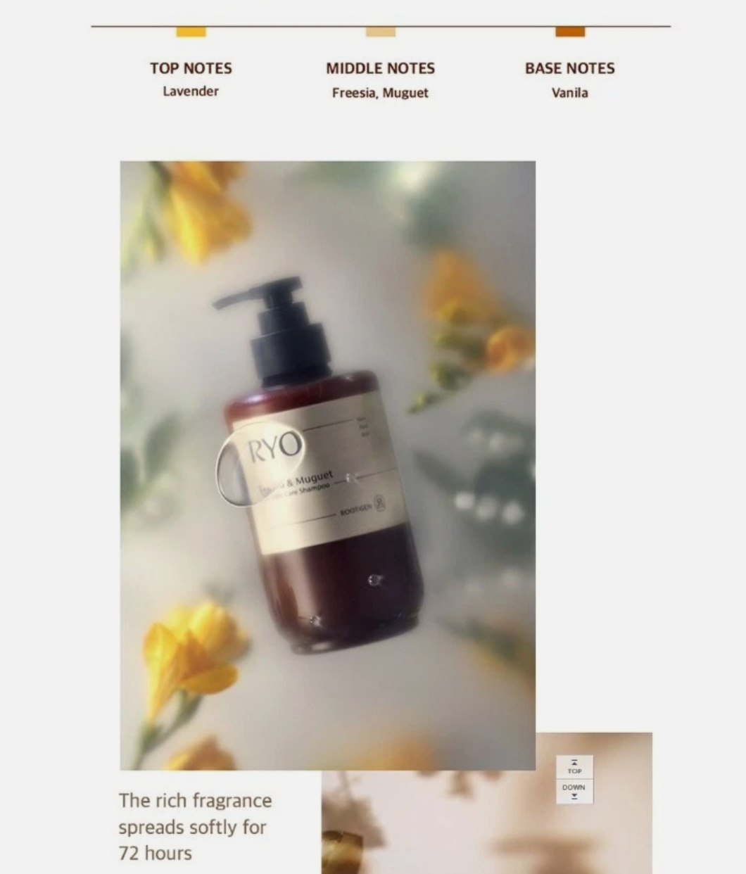RYO ROOT:GEN Perfume Hair Loss Care Shampoo (Freesia & Muguet) 515ml