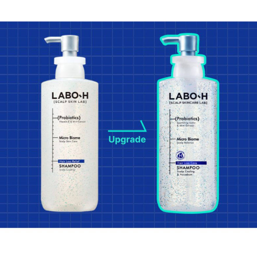 【LABO-H】 Hair Loss Care Shampoo (Scalp cooling) / 400ml