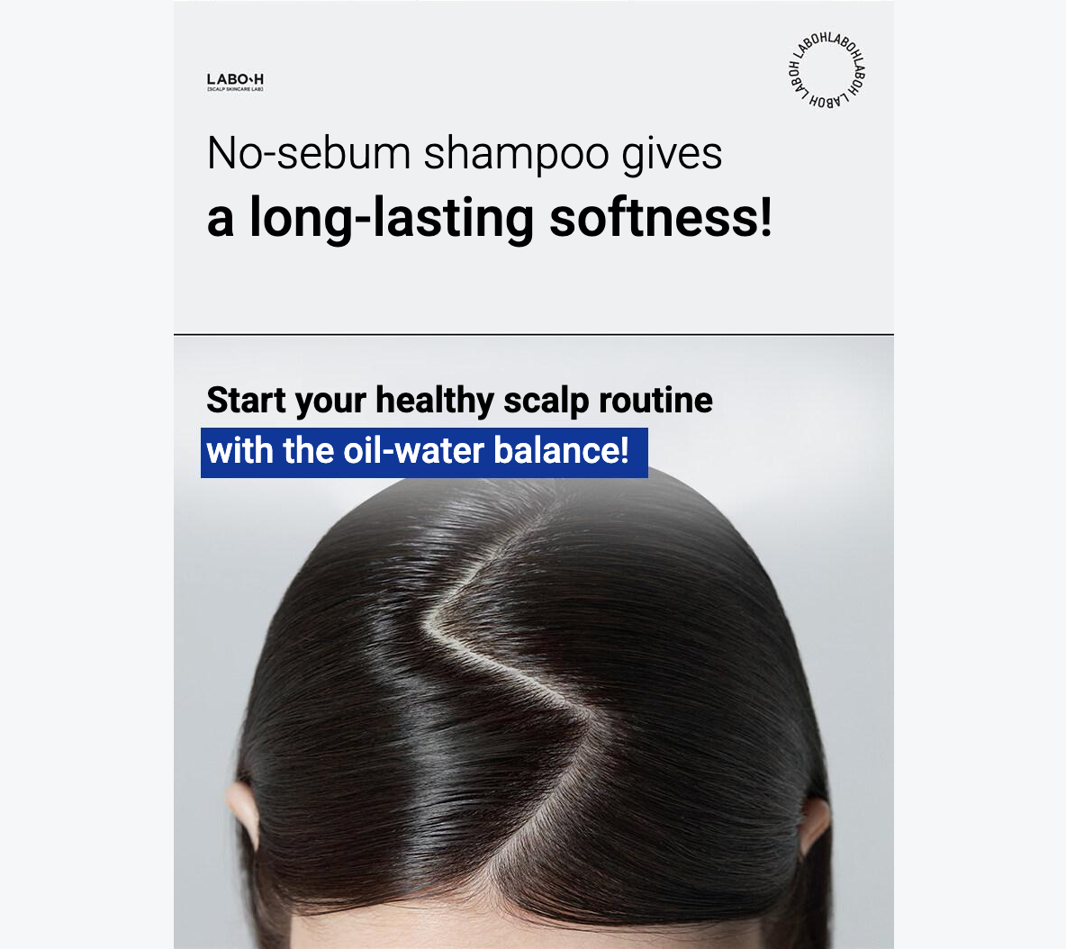 【LABO-H】 Hair Loss Relief Scalp Cooling Shampoo 400ml