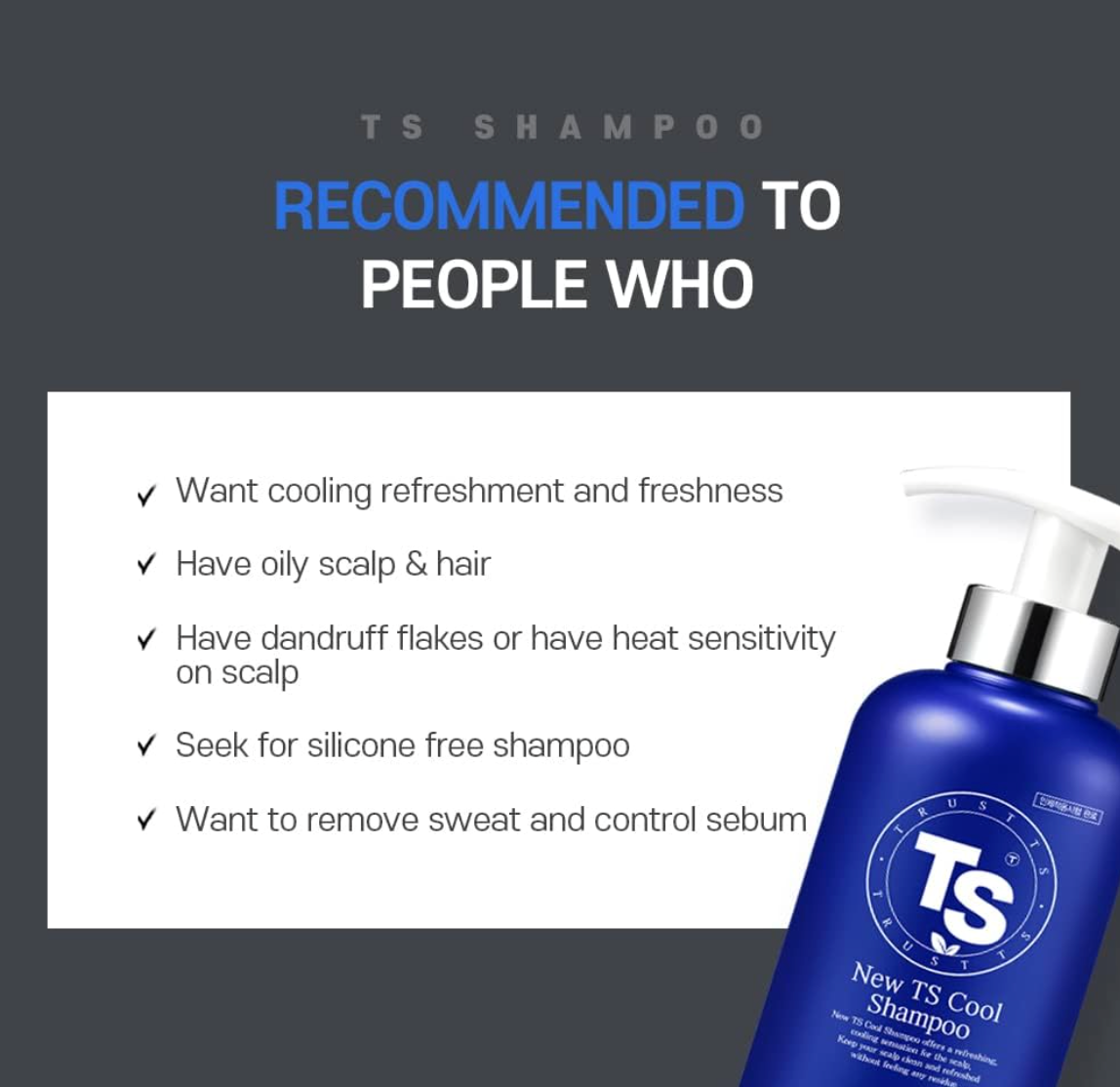New TS Cool Shampoo 500g