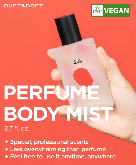 【DUFT & DOFT】 Body Perfume Mist 80ml (sophy soapy / pink breeze)