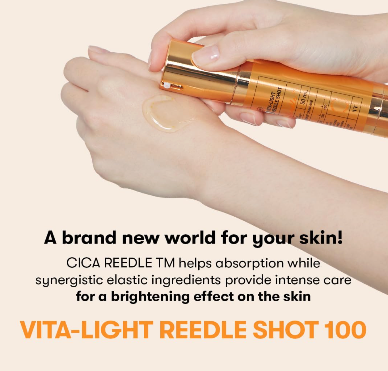 【VT Cosmetics】 Vita light Reedle Shot 100 essence