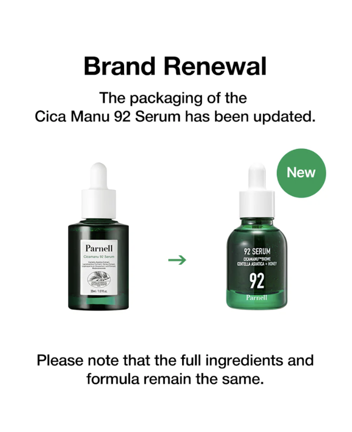 Parnell Cicamanu 92 Serum double set 30ml*2ea