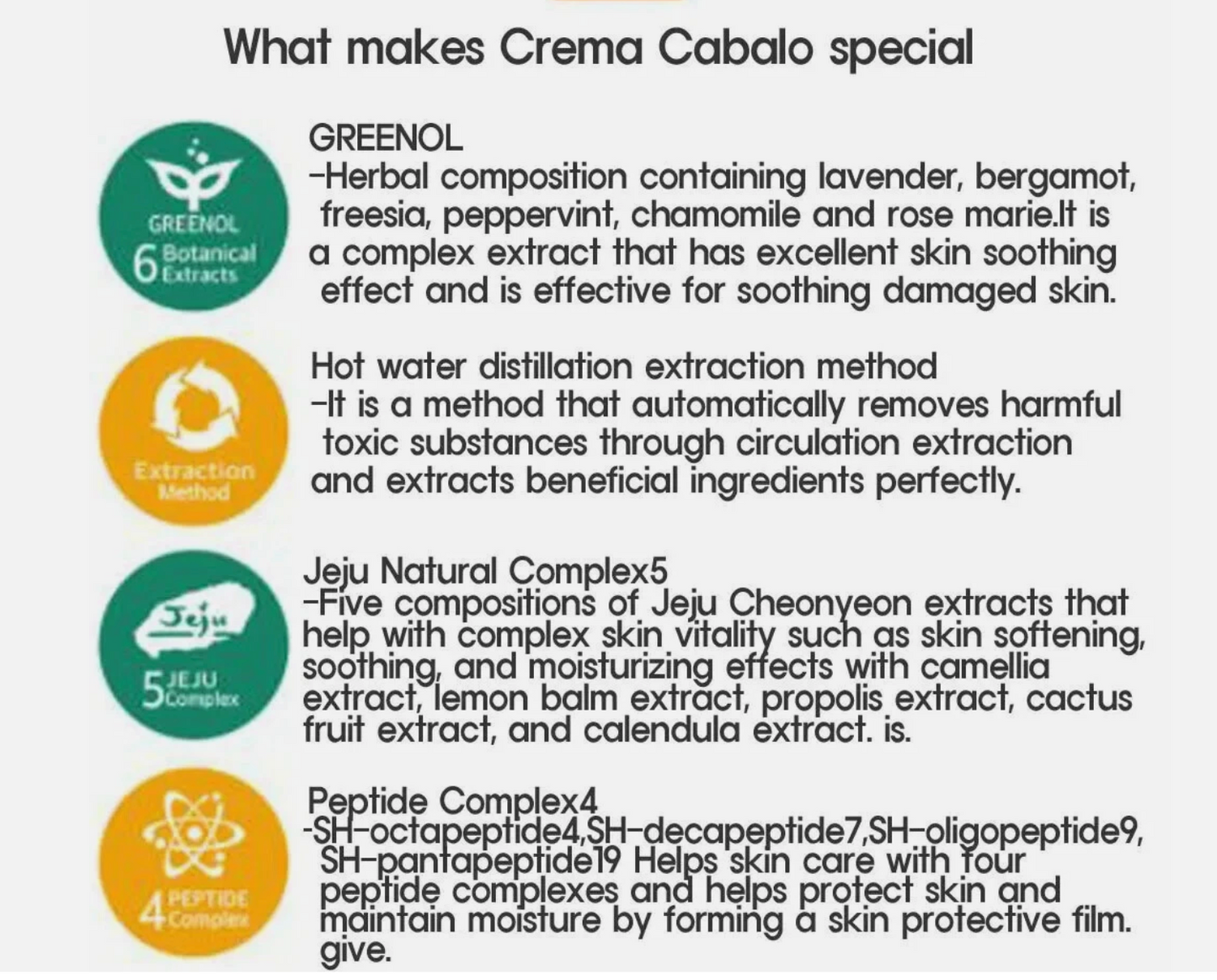 【JAMINKYUNG 】 CREMA Caballo Cleansing Oil to Foam (110ml)