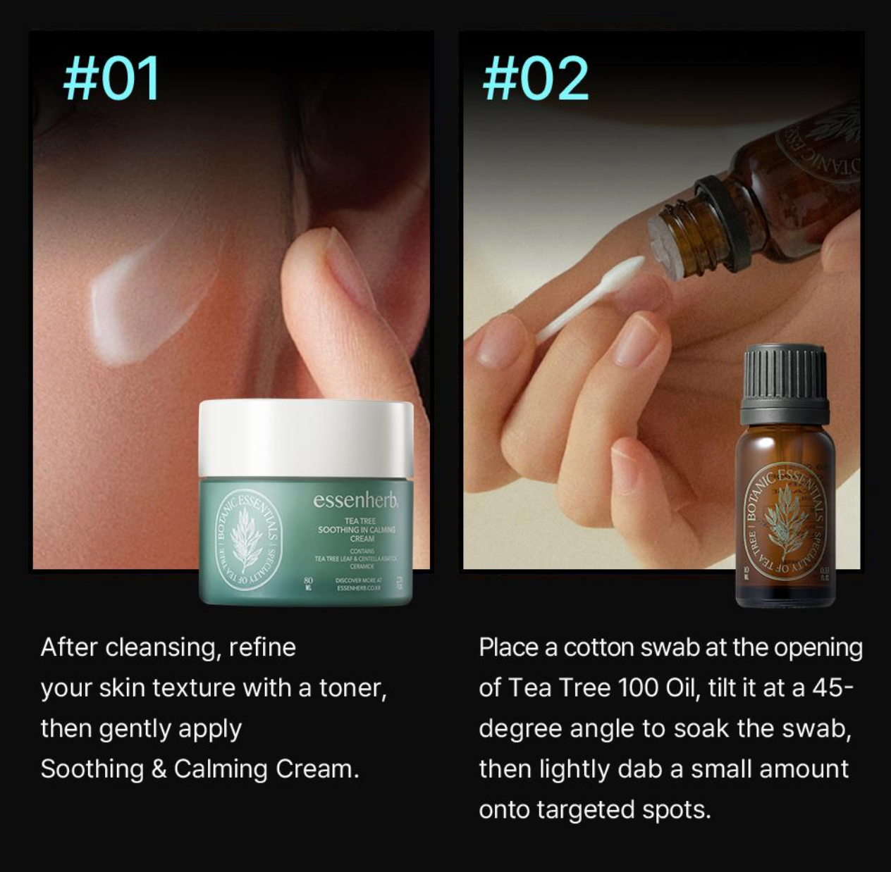 essenHERB Tea Tree 100 Oil Special Set (10ml + 10ml + 50P)