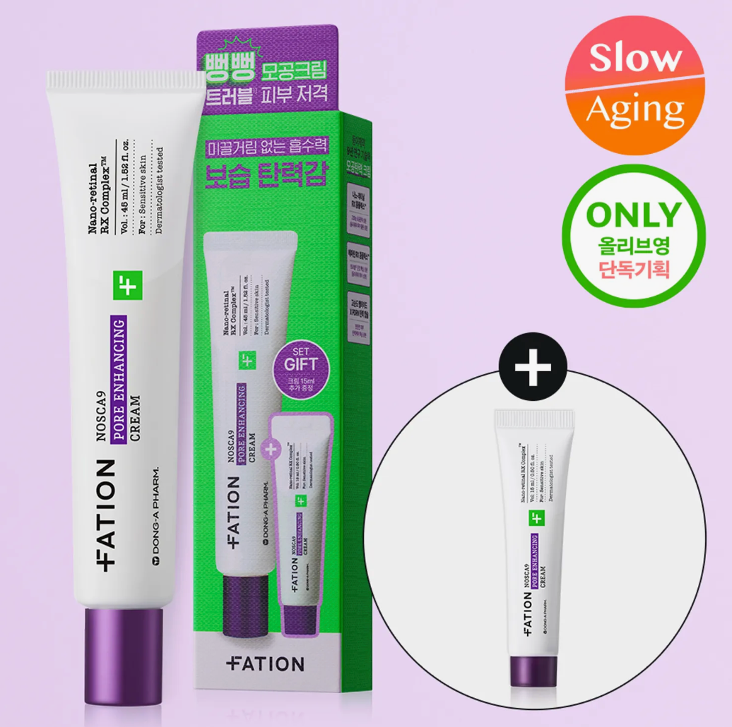 Fation Nosca9 Pore Enhancing Cream Set (50ml + 15ml)