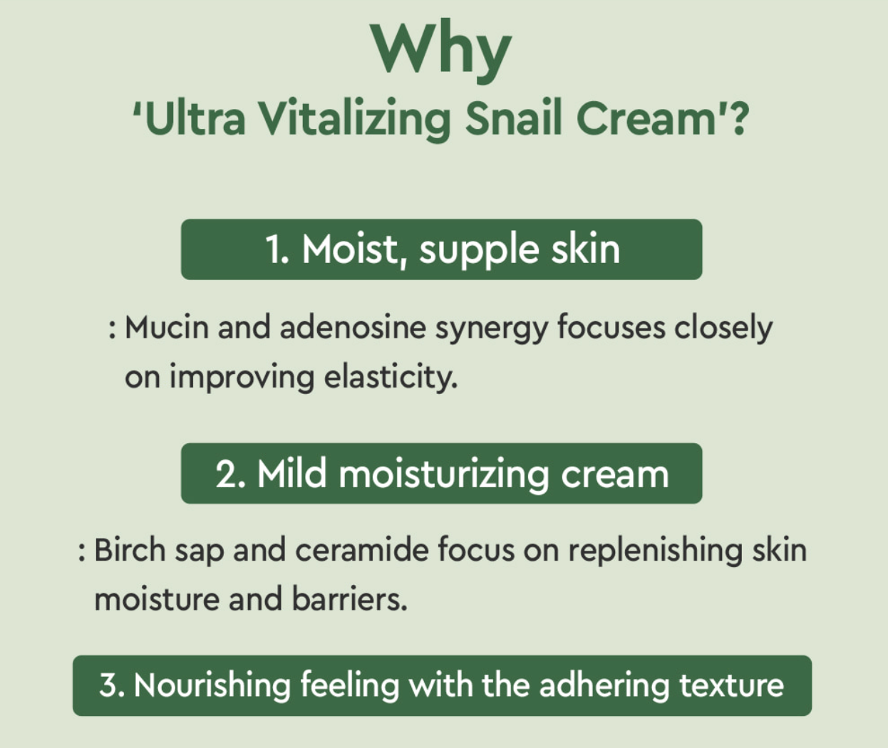 DEWYTREE Ultra Vitalizing Snail Repair Cream (90ml)