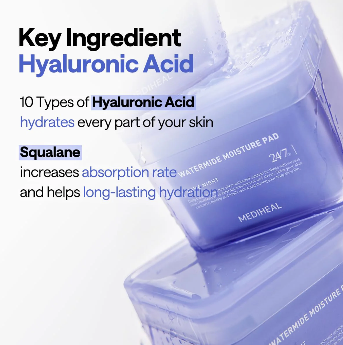 MEDIHEAL Watermide Moisture Pad (100 Pads)
