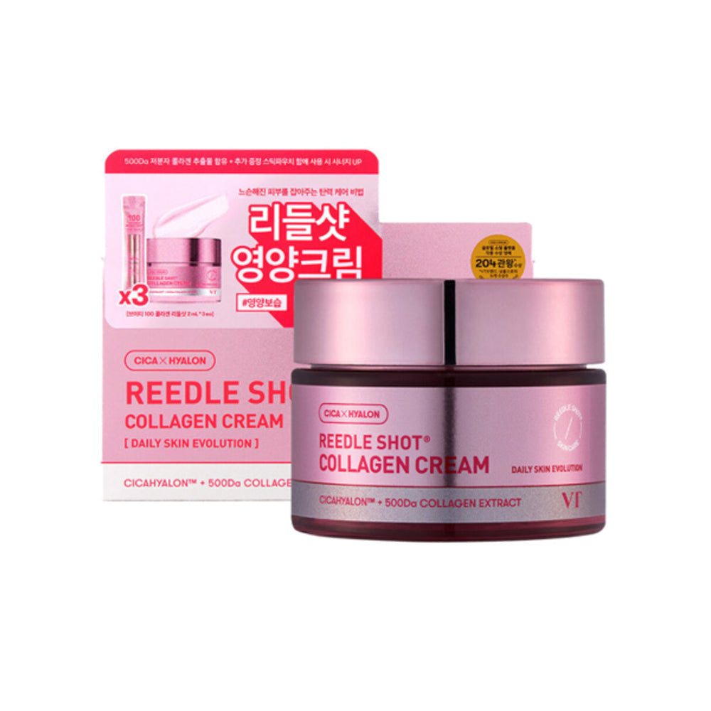 #VTCollagenReedleShot #CollagenCream #SkinLifting #FirmingSkincare #CicaReedle #LowMolecularCollagen #ElasticityBooster #KbeautySet #AntiAgingCream #SaggingSkinCare