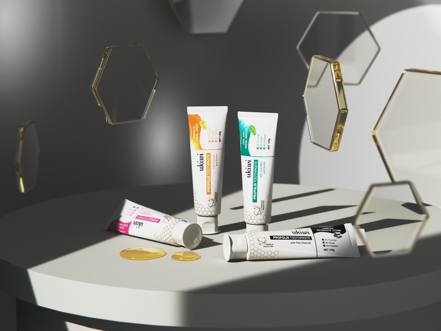 ◈ ukiwi Propolis Toothpaste: New Zealand Premium Care ◈