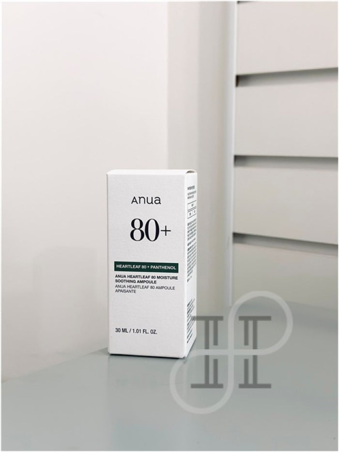 【Anua】  HEARTLEAF 80 MOISTURE SOOTHING AMPOULE 30ml