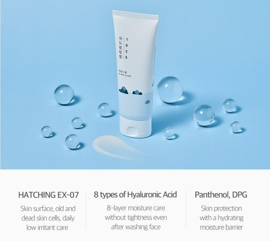 【ROUND LAB】 1025 Dokdo Peeling Gel 120mL Special Set (+Cleanser 20mL)