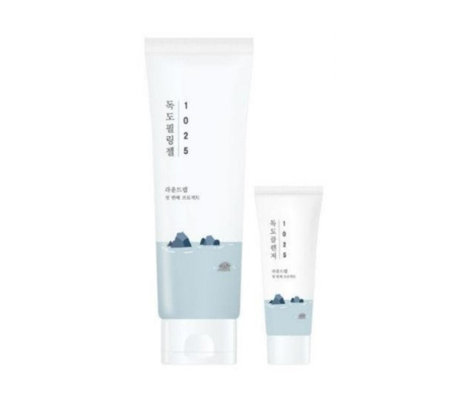 #ROUNDLAB #Dokdo #PeelingGel #Kbeauty #Exfoliation #Gommage #SensitiveSkin #HyaluronicAcid #DeepSeaWater #KoreanSkincare #SmoothSkin #Moisturizing #HatchingEX07