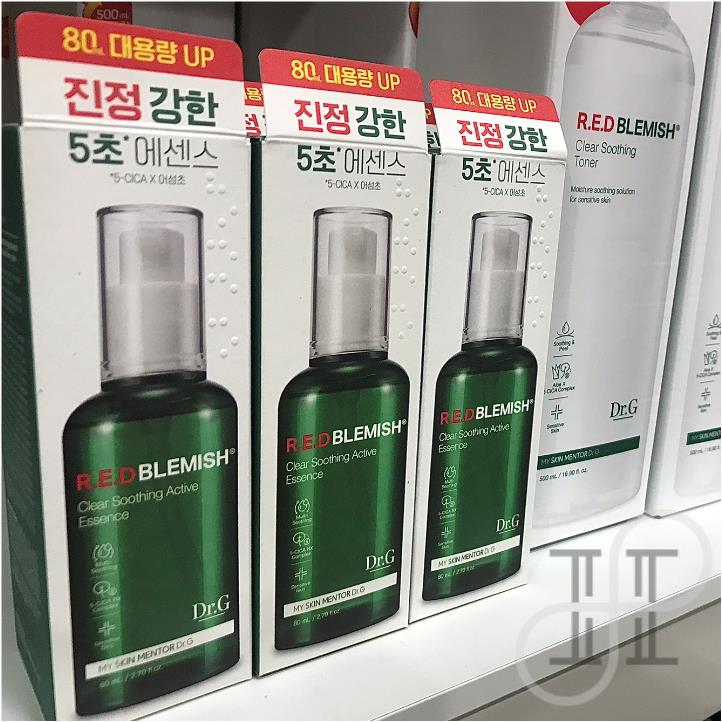 【Dr.G】 Red Blemish Clear Soothing Active Essence 80ml