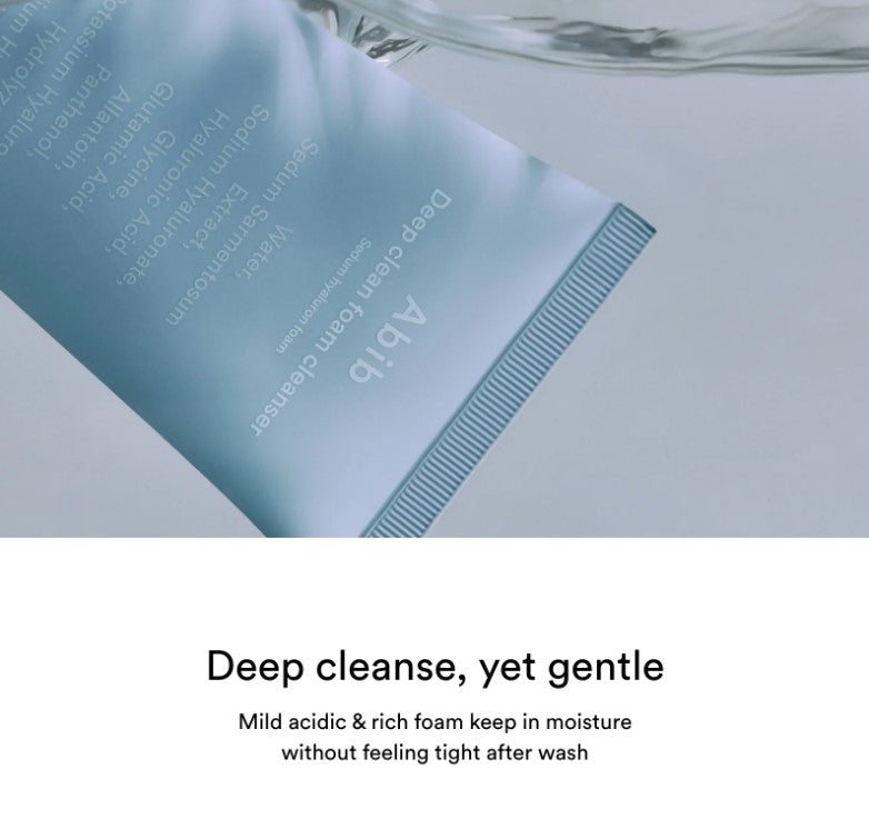 【Abib】 Deep clean foam cleanser Sedum hyaluron foam 150ml