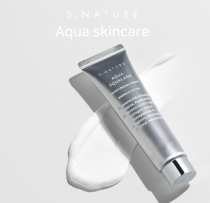 【S.NATURE】 Aqua Squalan Moisturizing Cream Special Set 60ml + 30ml