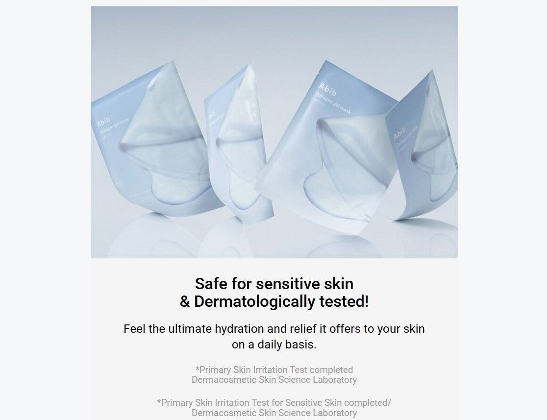 【Abib】Collagen Gel Mask Sedum Jelly (1 Box / 10 Sheets)