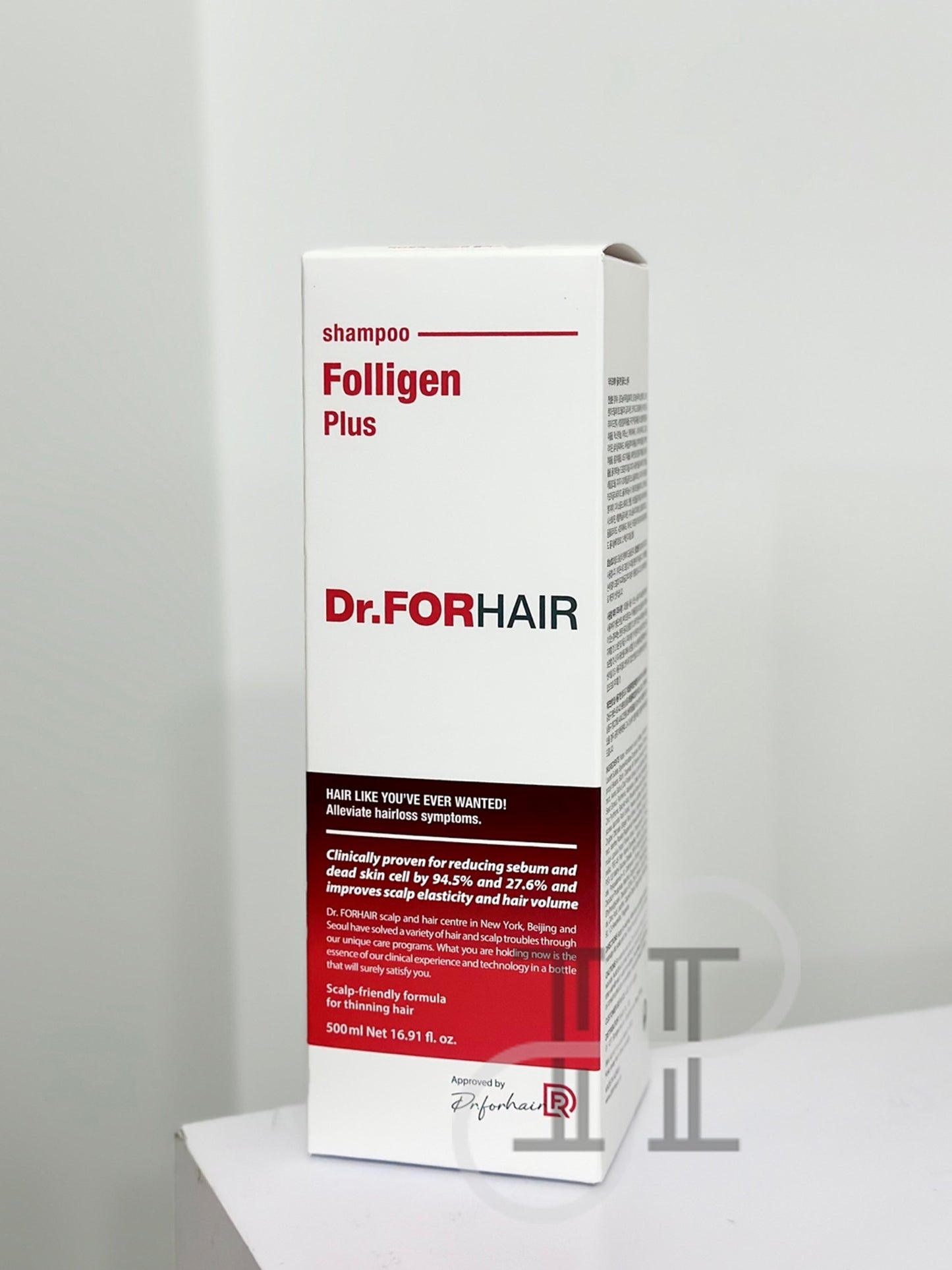 【Dr.FORHAIR】 Folligen Plus Shampoo 500ml