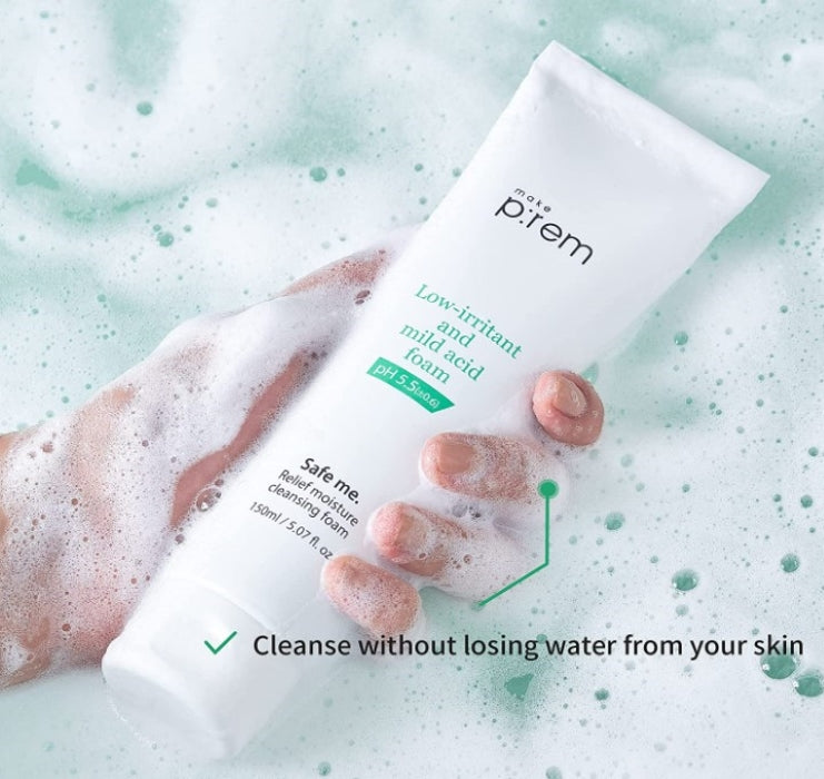 make p:rem Safe me. Relief Moisture Cleansing Foam 250ml
