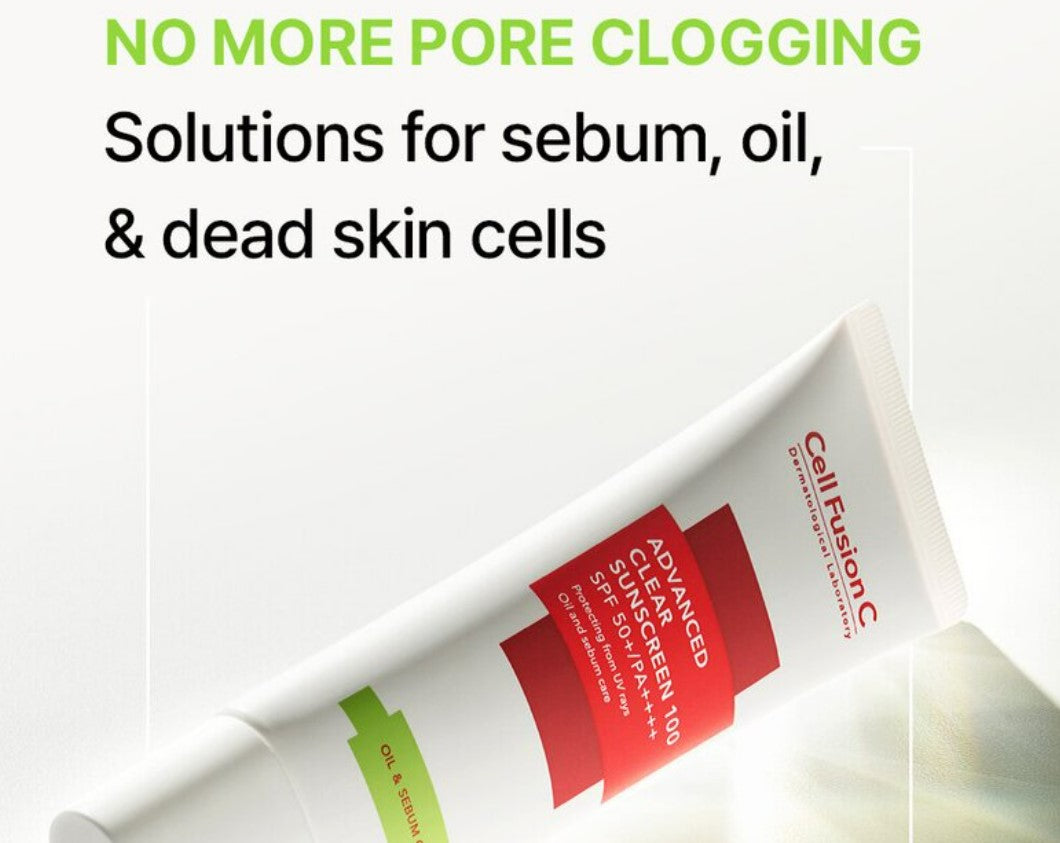 Cell Fusion C Advanced Clear Sunscreen (35ml+35ml Set)