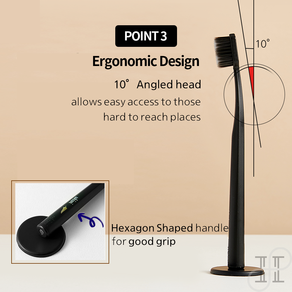 【ukiwi】  Magnetic Anti-bacterial Toothbrush: Renewal Edition Set (3 Toothbrush + 1 Magnetic Pad) *Color selection available