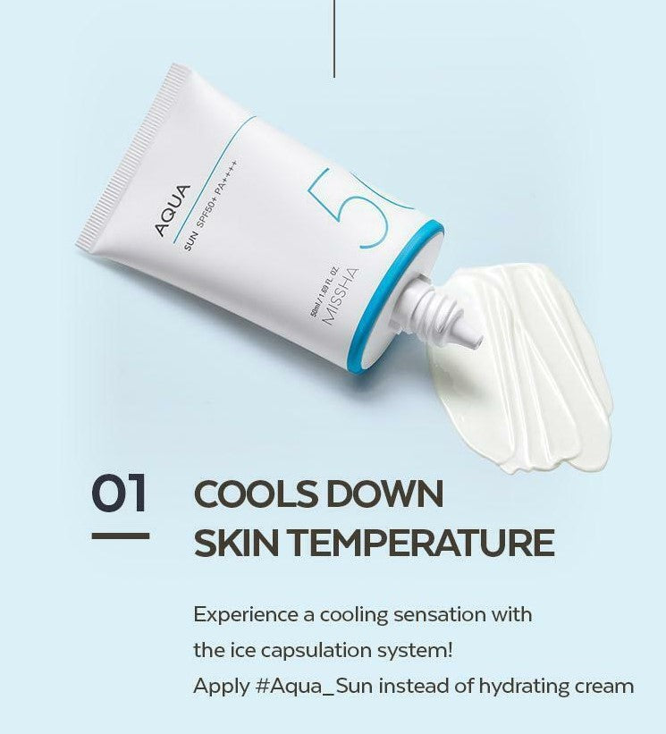 MISSHA All Around Safe Block Aqua Sun SPF50+ PA++++ 50ml
